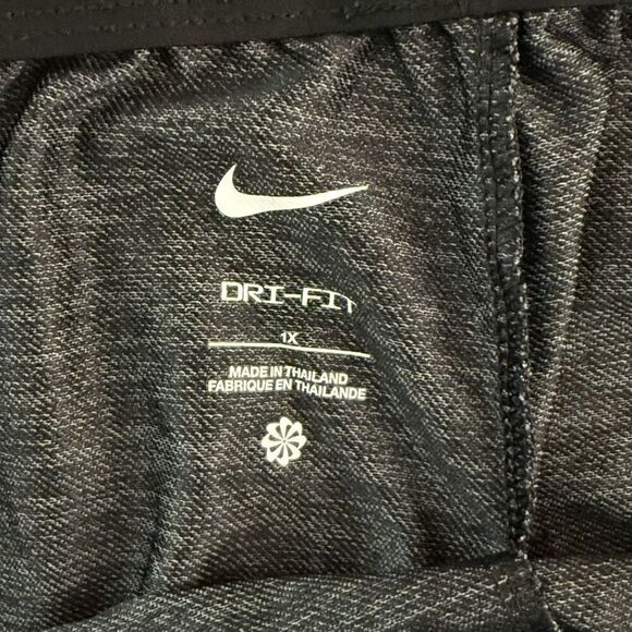 Nike Soft Knit Charcoal Gray Ankle Joggers - US size 1X - Picture 6 of 7